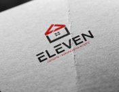 Projekt graficzny, nazwa firmy, tworzenie logo firm LOGO firmy ELEVEN r&w wnętrz - bns1