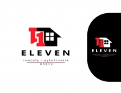 Projekt graficzny, nazwa firmy, tworzenie logo firm LOGO firmy ELEVEN r&w wnętrz - Karo Zimnoch