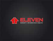 Projekt graficzny, nazwa firmy, tworzenie logo firm LOGO firmy ELEVEN r&w wnętrz - ziemko