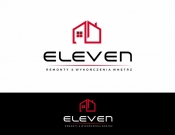 projektowanie logo oraz grafiki online LOGO firmy ELEVEN r&w wnętrz