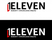Projekt graficzny, nazwa firmy, tworzenie logo firm LOGO firmy ELEVEN r&w wnętrz - MarS