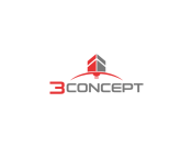 Projekt graficzny, nazwa firmy, tworzenie logo firm Logo dla firmy budowlanej 3CONCEPT - feim