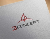 Projekt graficzny, nazwa firmy, tworzenie logo firm Logo dla firmy budowlanej 3CONCEPT - feim