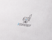 Projekt graficzny, nazwa firmy, tworzenie logo firm Logo dla firmy budowlanej 3CONCEPT - artoorcik