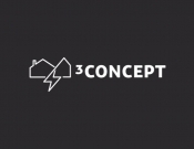 Projekt graficzny, nazwa firmy, tworzenie logo firm Logo dla firmy budowlanej 3CONCEPT - 4MVG