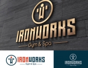 Projekt graficzny, nazwa firmy, tworzenie logo firm Logo dla siłowni 'IronWorks Gym' - timur