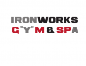 Projekt graficzny, nazwa firmy, tworzenie logo firm Logo dla siłowni 'IronWorks Gym' - artmon