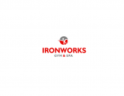 Projekt graficzny, nazwa firmy, tworzenie logo firm Logo dla siłowni 'IronWorks Gym' - TragicMagic
