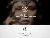 Projekt graficzny, nazwa firmy, tworzenie logo firm Logo hurtowni kosmetycznej LaLill - mooya
