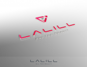 Projekt graficzny, nazwa firmy, tworzenie logo firm Logo hurtowni kosmetycznej LaLill - Aspiracja