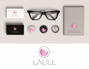 Projekt graficzny, nazwa firmy, tworzenie logo firm Logo hurtowni kosmetycznej LaLill - Misiauka
