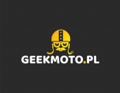Projekt graficzny, nazwa firmy, tworzenie logo firm Geekmoto.pl - logo dla sklepu www - fudi79