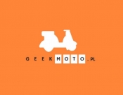Projekt graficzny, nazwa firmy, tworzenie logo firm Geekmoto.pl - logo dla sklepu www - prinzbartman