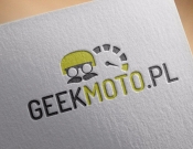 Projekt graficzny, nazwa firmy, tworzenie logo firm Geekmoto.pl - logo dla sklepu www - WANDZIA