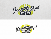 Projekt graficzny, nazwa firmy, tworzenie logo firm Geekmoto.pl - logo dla sklepu www - Misiauka