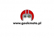 Projekt graficzny, nazwa firmy, tworzenie logo firm Geekmoto.pl - logo dla sklepu www - michał_trybulski