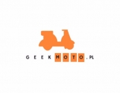 Projekt graficzny, nazwa firmy, tworzenie logo firm Geekmoto.pl - logo dla sklepu www - prinzbartman