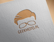 Projekt graficzny, nazwa firmy, tworzenie logo firm Geekmoto.pl - logo dla sklepu www - Quavol