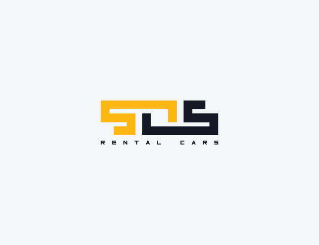 Projektowanie logo dla firm,  SOS RENTAL CARS wypożyczalnia aut, logo firm - karooo233
