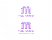 Projekt graficzny, nazwa firmy, tworzenie logo firm LOGO misty-white.pl - kokoni