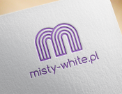 Projekt graficzny, nazwa firmy, tworzenie logo firm LOGO misty-white.pl - kokoni