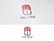 Projekt graficzny, nazwa firmy, tworzenie logo firm LOGO misty-white.pl - calmant