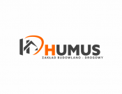 Projekt graficzny, nazwa firmy, tworzenie logo firm Logo dla firmy drogowo-budowlanej HUMUS - tunada