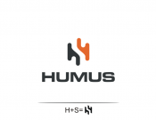 Projekt graficzny, nazwa firmy, tworzenie logo firm Logo dla firmy drogowo-budowlanej HUMUS - malsta