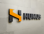 Projekt graficzny, nazwa firmy, tworzenie logo firm Logo dla firmy drogowo-budowlanej HUMUS - dobrelogo
