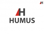 Projekt graficzny, nazwa firmy, tworzenie logo firm Logo dla firmy drogowo-budowlanej HUMUS - arked
