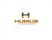 Projekt graficzny, nazwa firmy, tworzenie logo firm Logo dla firmy drogowo-budowlanej HUMUS - malarz