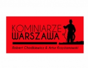 Projekt graficzny, nazwa firmy, tworzenie logo firm Logo dla Kominiarze Warszawa  - Domidd