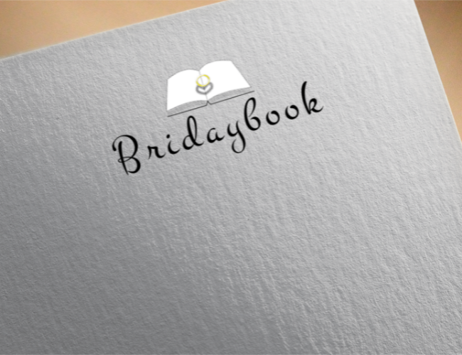 Projektowanie logo dla firm,  Logo dla strony/portalu Bridaybook, logo firm - Aga Om