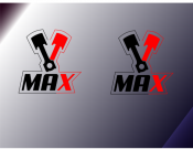 Projekt graficzny, nazwa firmy, tworzenie logo firm Logo dla sklepu motocyklowego - LogoMat