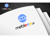 Projekt graficzny, nazwa firmy, tworzenie logo firm Logo dla nowej domeny mebleee.pl  - P4vision