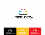Projekt graficzny, nazwa firmy, tworzenie logo firm Logo dla nowej domeny mebleee.pl  - Lukasdesign