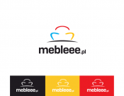 Projekt graficzny, nazwa firmy, tworzenie logo firm Logo dla nowej domeny mebleee.pl  - Lukasdesign