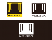 Projekt graficzny, nazwa firmy, tworzenie logo firm Logo dla nowej domeny mebleee.pl  - ZAKAS