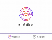 Projekt graficzny, nazwa firmy, tworzenie logo firm Mobilari - logo akcesoria do telefon - Misiauka