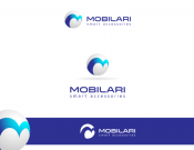 Projekt graficzny, nazwa firmy, tworzenie logo firm Mobilari - logo akcesoria do telefon - myConcepT