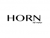 Projekt graficzny, nazwa firmy, tworzenie logo firm Logo firmy Horn styl wnętrza - KSynowiec