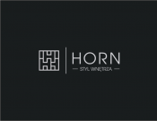 Projekt graficzny, nazwa firmy, tworzenie logo firm Logo firmy Horn styl wnętrza - malsta
