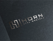 Projekt graficzny, nazwa firmy, tworzenie logo firm Logo firmy Horn styl wnętrza - lyset