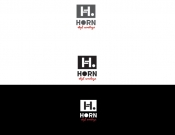 Projekt graficzny, nazwa firmy, tworzenie logo firm Logo firmy Horn styl wnętrza - 7thDesigners