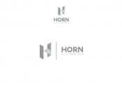 Projekt graficzny, nazwa firmy, tworzenie logo firm Logo firmy Horn styl wnętrza - myConcepT
