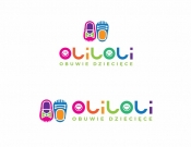 projektowanie logo oraz grafiki online Logo dla sklepu z obuwiem dziecięcym