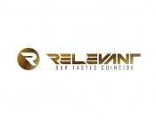 Projekt graficzny, nazwa firmy, tworzenie logo firm Logo dla producenta odzieży RELEVANT - kotarska