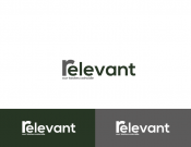 Projekt graficzny, nazwa firmy, tworzenie logo firm Logo dla producenta odzieży RELEVANT - landmark