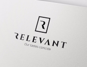 Projekt graficzny, nazwa firmy, tworzenie logo firm Logo dla producenta odzieży RELEVANT - GK91