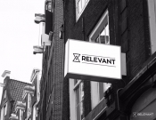Projekt graficzny, nazwa firmy, tworzenie logo firm Logo dla producenta odzieży RELEVANT - glythedesign